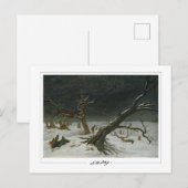 Caspar David Friedrich #128 - Kunstpostkaart Briefkaart (Voorkant / Achterkant)