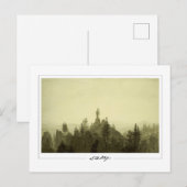 Caspar David Friedrich #12 - Kunstkaart Briefkaart (Voorkant / Achterkant)