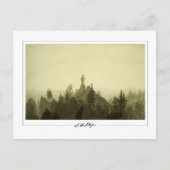 Caspar David Friedrich #12 - Kunstmatig Briefkaart (Voorkant)