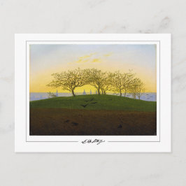 Caspar David Friedrich #137 - Kunstposter Briefkaart