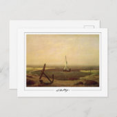 Caspar David Friedrich #150 - Kunstposter Briefkaart (Voorkant / Achterkant)