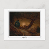 Caspar David Friedrich #15 - Kunstmatig Briefkaart (Voorkant)