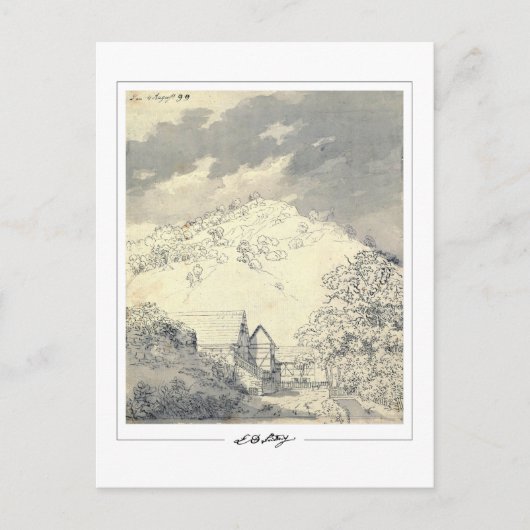 Caspar David Friedrich #162 - Kunstkaart Briefkaart (Voorkant)