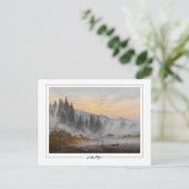 Caspar David Friedrich #16 - Kunstposter Briefkaart (Staand voorkant)