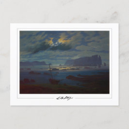 Caspar David Friedrich #17 - Kunstmatig Briefkaart