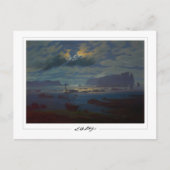 Caspar David Friedrich #17 - Kunstmatig Briefkaart (Voorkant)