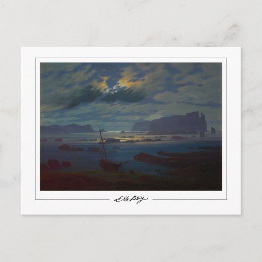 Caspar David Friedrich #17 - Kunstmatig Briefkaart (Voorkant)