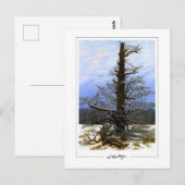 Caspar David Friedrich #17 - Kunstpostkaart Briefkaart (Voorkant / Achterkant)