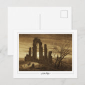 Caspar David Friedrich #19 - Kunstkaart Briefkaart (Voorkant / Achterkant)