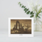 Caspar David Friedrich #19 - Kunstposter Briefkaart (Staand voorkant)