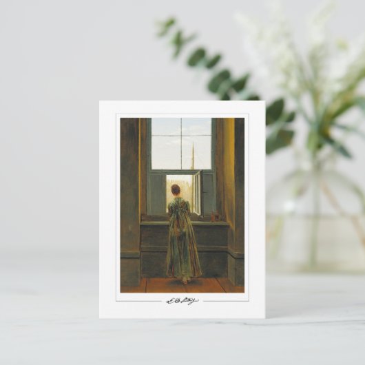 Caspar David Friedrich #1 - Fine Art Briefkaart (Staand voorkant)