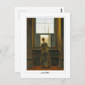 Caspar David Friedrich #1 - Fine Art Briefkaart (Voorkant / Achterkant)