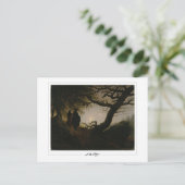 Caspar David Friedrich #200 - Kunstposter Briefkaart (Staand voorkant)