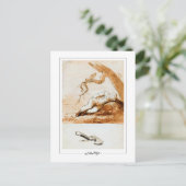 Caspar David Friedrich #201 - Kunstposter Briefkaart (Staand voorkant)