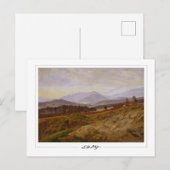 Caspar David Friedrich #21 - Kunstkaart Briefkaart (Voorkant / Achterkant)