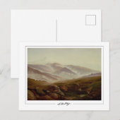 Caspar David Friedrich #22 - Kunstpostkaart Briefkaart (Voorkant / Achterkant)