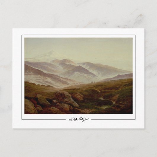 Caspar David Friedrich #22 - Kunstpostkaart Briefkaart (Voorkant)