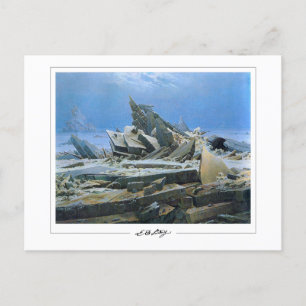 Caspar David Friedrich #24 - Kunstmatig Briefkaart