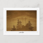 Caspar David Friedrich #38 - Kunstmatig Briefkaart (Voorkant)