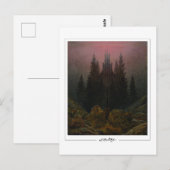 Caspar David Friedrich #3 - Kunstpostkaart Briefkaart (Voorkant / Achterkant)
