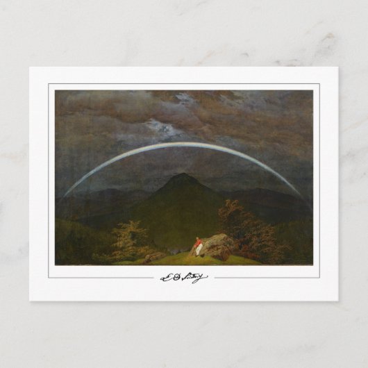 Caspar David Friedrich #46 - Kunstpostkaart Briefkaart (Voorkant)