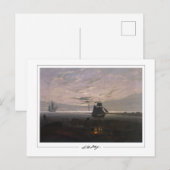 Caspar David Friedrich #59 - Kunstkaart Briefkaart (Voorkant / Achterkant)