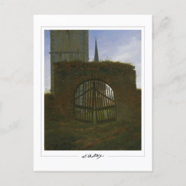 Caspar David Friedrich #62 - Kunstmatig Briefkaart