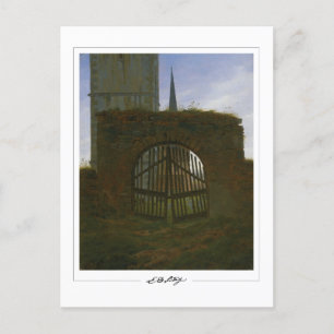 Caspar David Friedrich #62 - Kunstmatig Briefkaart