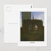 Caspar David Friedrich #62 - Kunstposter Briefkaart (Voorkant / Achterkant)