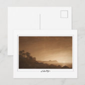 Caspar David Friedrich #7 - Kunstpostkaart Briefkaart (Voorkant / Achterkant)