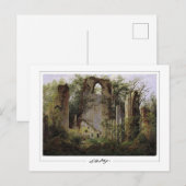 Caspar David Friedrich #93 - Kunstpostkaart Briefkaart (Voorkant / Achterkant)