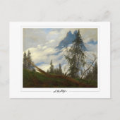 Caspar David Friedrich #9 - Fine Art Briefkaart (Voorkant)