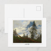 Caspar David Friedrich #9 - Kunstkaart Briefkaart (Voorkant / Achterkant)
