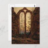 Caspar David Friedrich: De dromer Briefkaart (Voorkant / Achterkant)