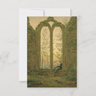 Caspar David Friedrich - De dromer Kaart