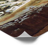 CASPAR DAVID FRIEDRICH - Het zee van ijs 1824 Poster (Hoek)