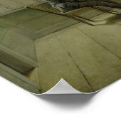 Caspar David Friedrich in zijn studio, 1811 Poster (Hoek)