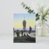 Caspar David Friedrich-levensfasen Briefkaart (Staand voorkant)