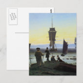 Caspar David Friedrich-levensfasen Briefkaart (Voorkant / Achterkant)