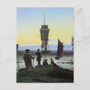 Caspar David Friedrich-levensfasen Briefkaart