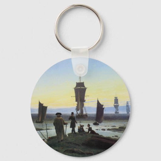 Caspar David Friedrich Levensfasen Sleutelhanger (Voorkant)