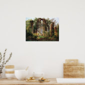 Caspar David Friedrich Monastery Ruins Eldena Poster (Keuken)