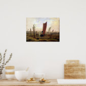 Caspar David Friedrich Morning Poster (Keuken)