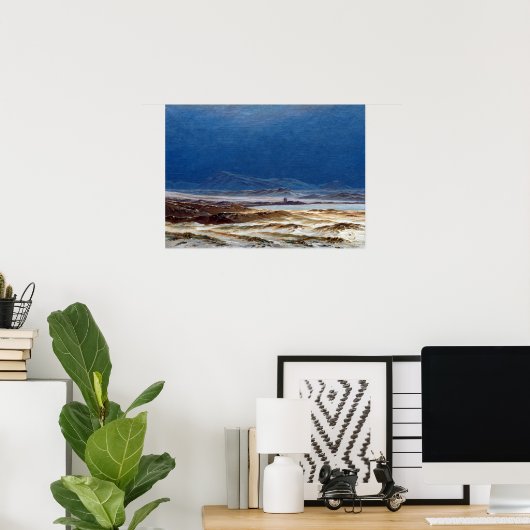 Caspar David Friedrich Northern Landscape, Spring Poster (Thuiskantoor)