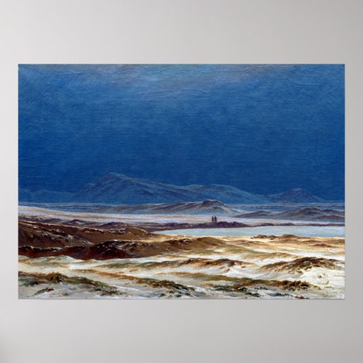 Caspar David Friedrich Northern Landscape, Spring Poster (Voorkant)