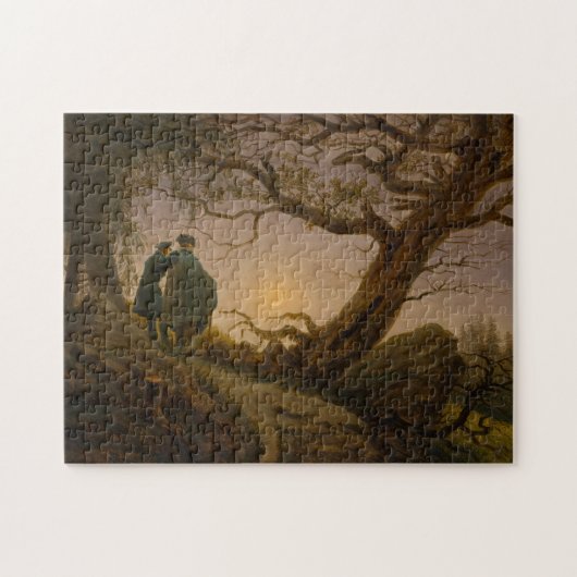 'Caspar David Friedrich' Painting Legpuzzel (Horizontaal)