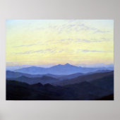Caspar David Friedrich Riesengebirge Poster (Voorkant)