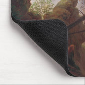 Caspar David Friedrich Rocky Landschap in de Elbe Muismat (Hoek)