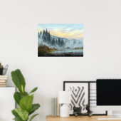 Caspar David Friedrich The Times Morning Poster (Thuiskantoor)