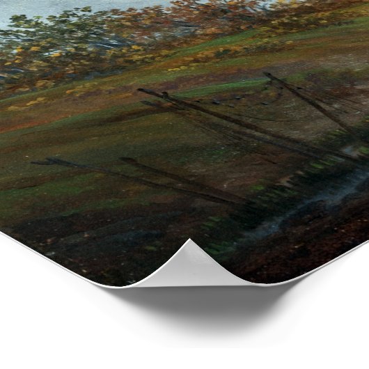 Caspar David Friedrich The Times Morning Poster (Hoek)